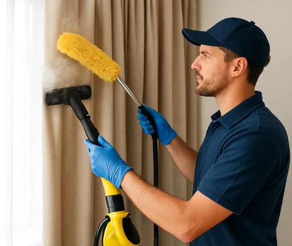 Trusted blind cleaning technician Matty Curtain Cleaning maddens-plains-nsw QLD