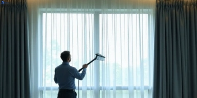 Commercial curtain stain removal service maddens-plains-nsw hotels offices restaurants