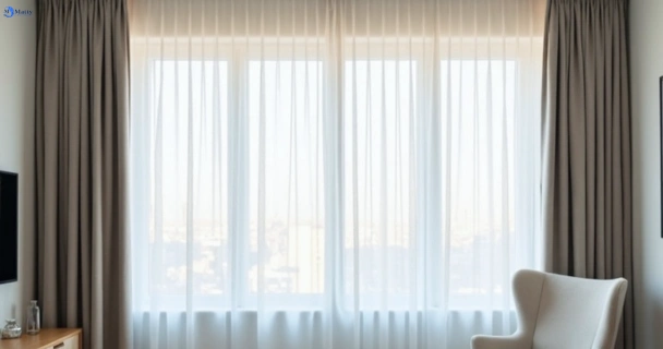 Freshly steam cleaned curtains in maddens-plains-nsw QLD
